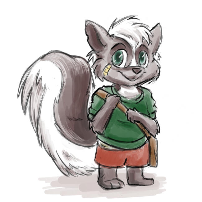 Skunk kid