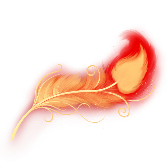 Phoenix Down Tattoo Design