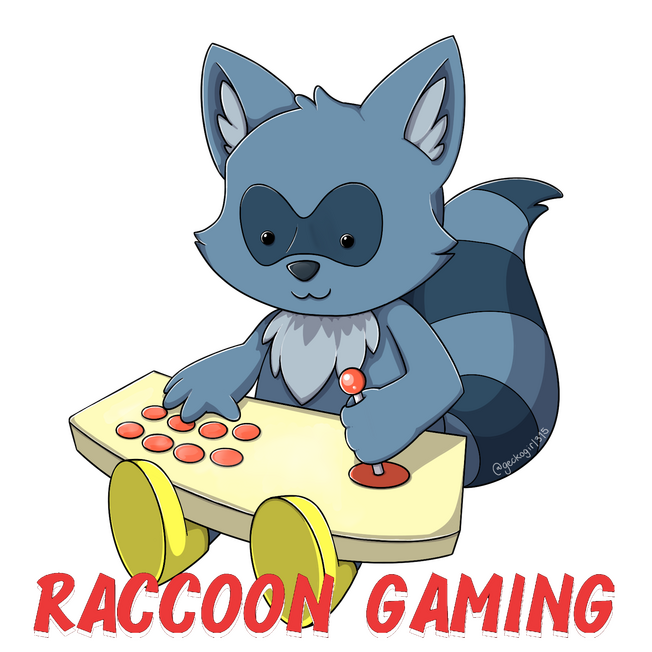 Raccoon Gaming Mascot