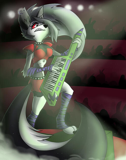 Helluva Boss Loona as Roxanne Wolf